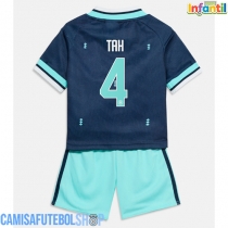 Camisa de time de futebol Alemanha Jonathan Tah #4 Replicas 2º Equipamento Infantil Mundo 2026 Manga Curta (+ Calças curtas)